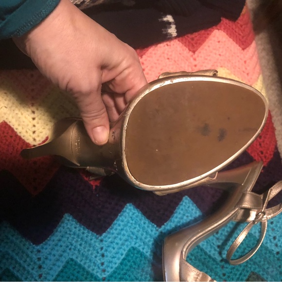 Aldo Champaign Platform Party Heels Size 8 (run a bit big, more like 8.5) - Picture 6 of 11